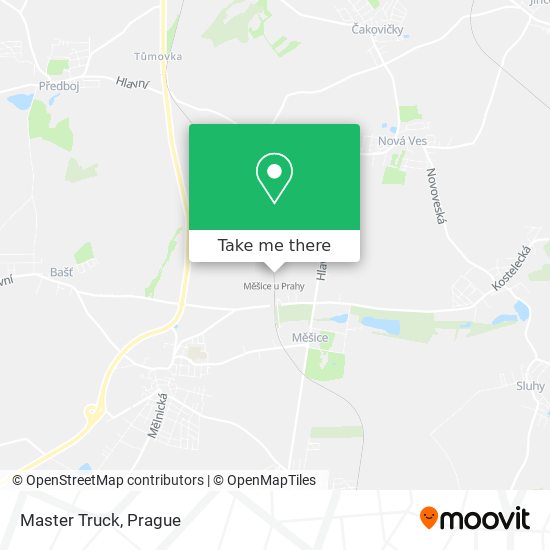 Master Truck map