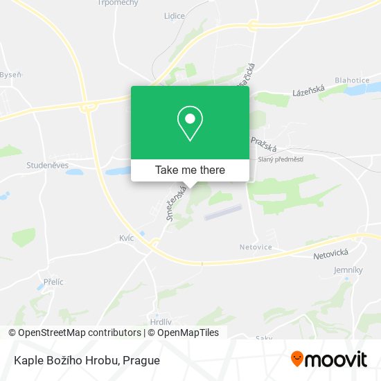 Kaple Božího Hrobu map