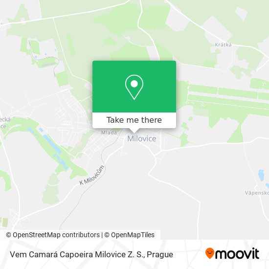 Vem Camará Capoeira Milovice Z. S. map