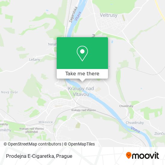 Карта Prodejna E-Cigaretka