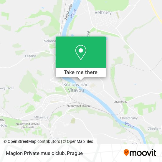 Magion Private music club map