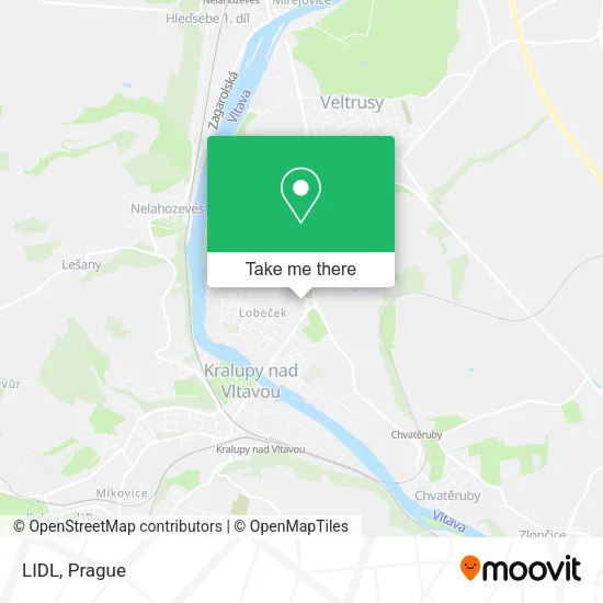 LIDL map