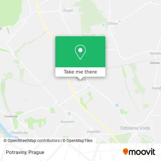 Карта Potraviny