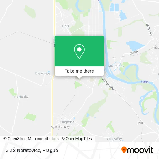 Карта 3 ZŠ Neratovice