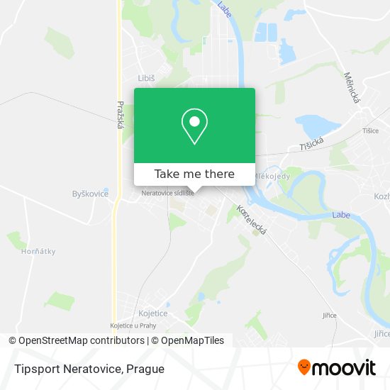 Карта Tipsport Neratovice