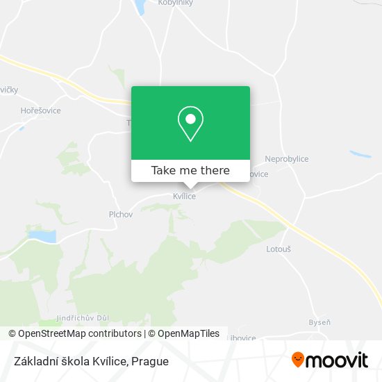 Základní škola Kvílice map