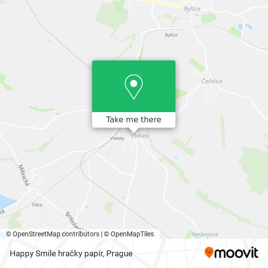 Happy Smile hračky papír map