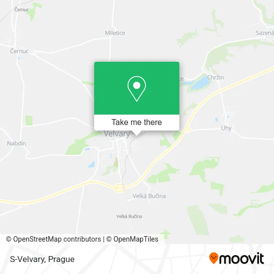 Карта S-Velvary