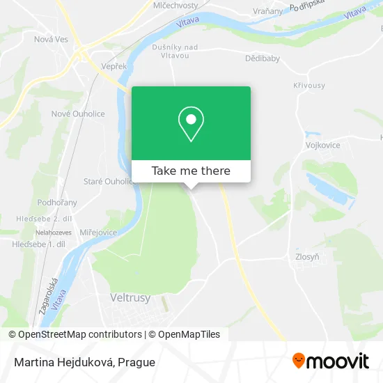 Карта Martina Hejduková