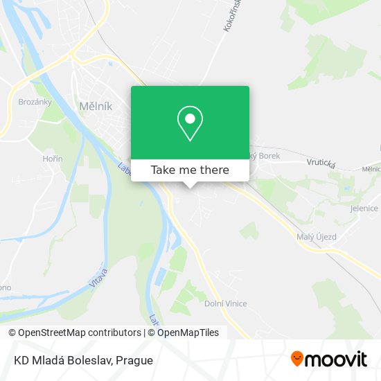 KD Mladá Boleslav map