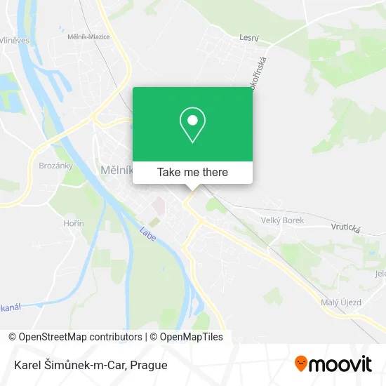 Карта Karel Šimůnek-m-Car