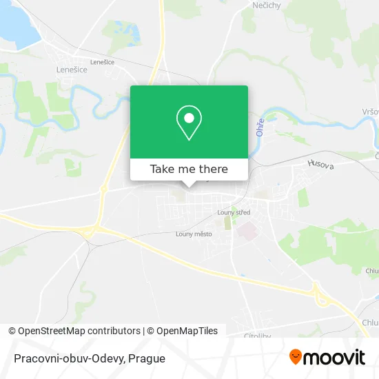Карта Pracovni-obuv-Odevy