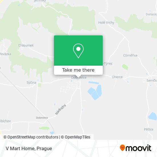 V Mart Home map