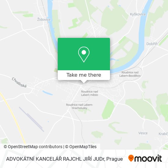 ADVOKÁTNÍ KANCELÁŘ RAJCHL JIŘÍ JUDr map