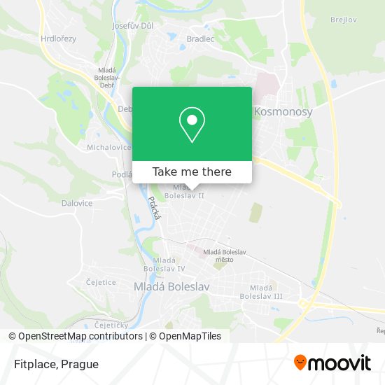 Fitplace map