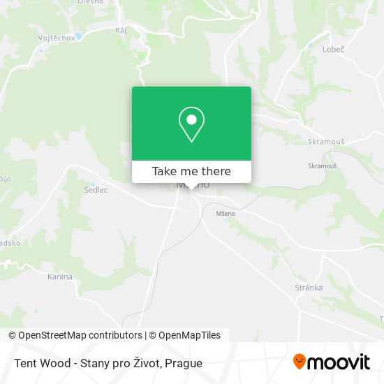 Tent Wood - Stany pro Život map