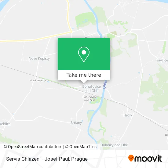 Карта Servis Chlazení - Josef Paul
