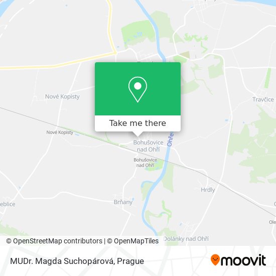 MUDr. Magda Suchopárová map