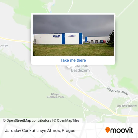 Карта Jaroslav Cankař a syn Atmos