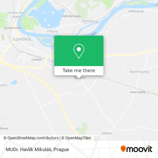 MUDr. Havlík Mikuláš map