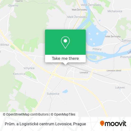 Prům. a Logistické centrum Lovosice map