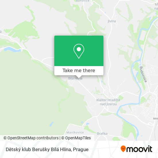 Dětský klub Berušky Bílá Hlína map