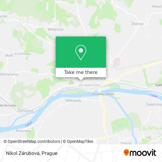 Nikol Zárubová map