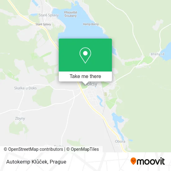 Карта Autokemp Klůček