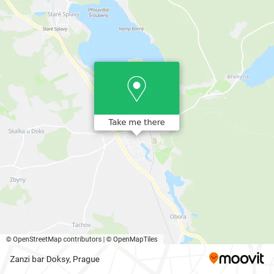 Карта Zanzi bar Doksy