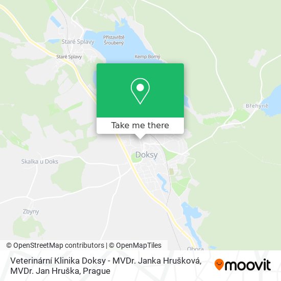 Veterinární Klinika Doksy - MVDr. Janka Hrušková, MVDr. Jan Hruška map