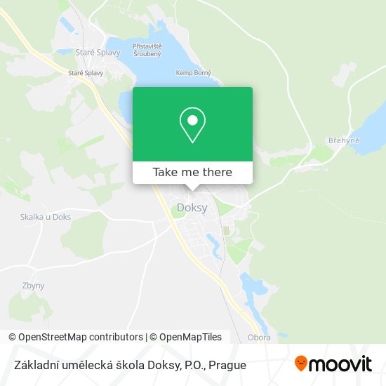 Základní umělecká škola Doksy, P.O. map