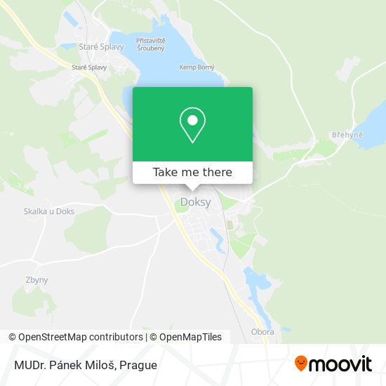 MUDr. Pánek Miloš map