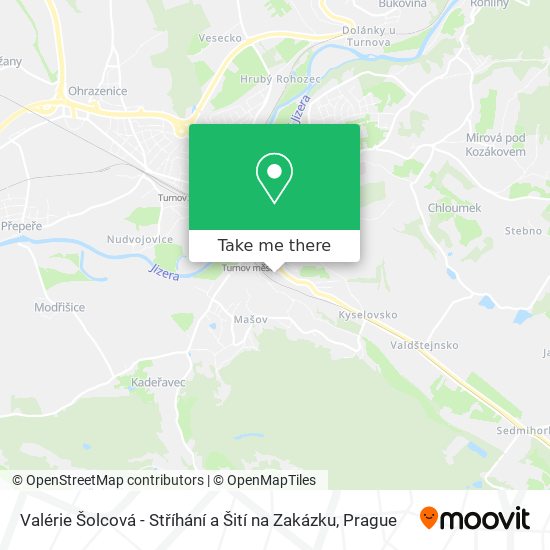 Valérie Šolcová - Stříhání a Šití na Zakázku map