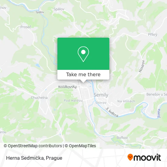 Карта Herna Sedmička