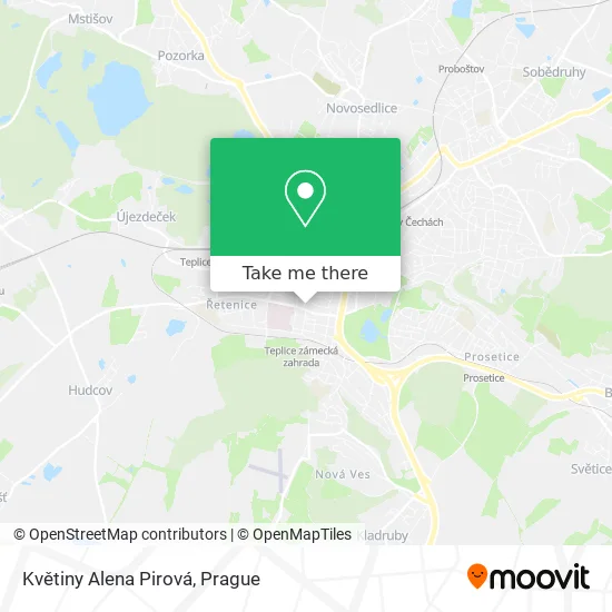 Карта Květiny Alena Pirová