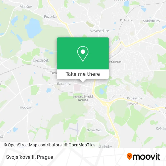 Карта Svojsíkova II