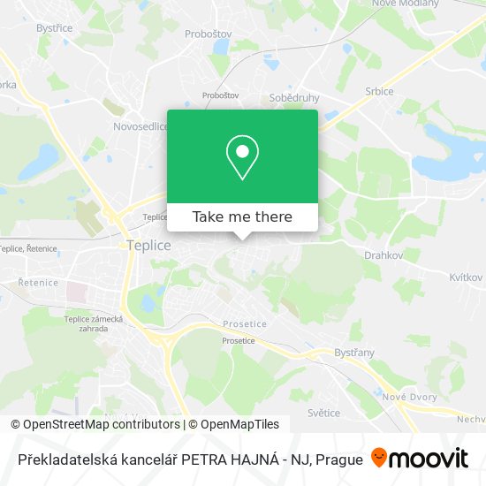 Překladatelská kancelář PETRA HAJNÁ - NJ map