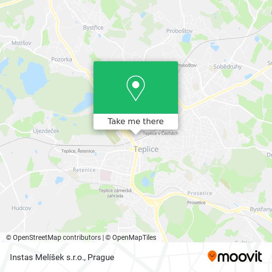 Instas Melíšek s.r.o. map