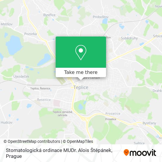 Stomatologická ordinace MUDr. Alois Štěpánek map