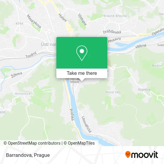 Карта Barrandova