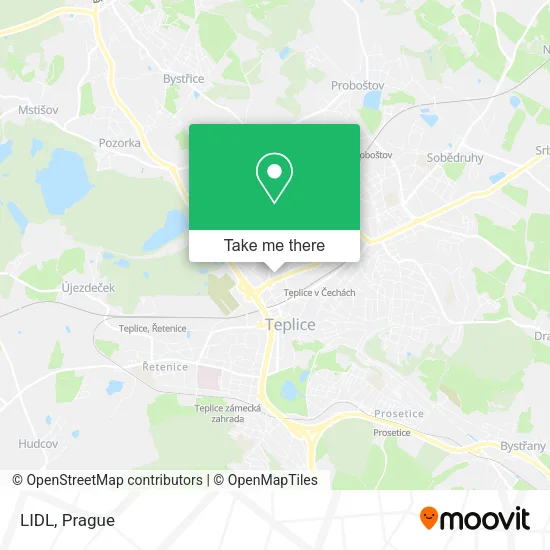 LIDL map
