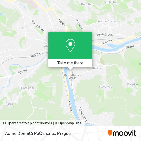 Карта Acme DomáCí PéČE s.r.o.