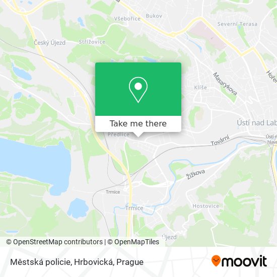 Městská policie, Hrbovická map