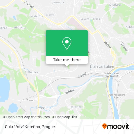 Cukrářství Kateřina map