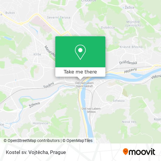 Kostel sv. Vojtěcha map