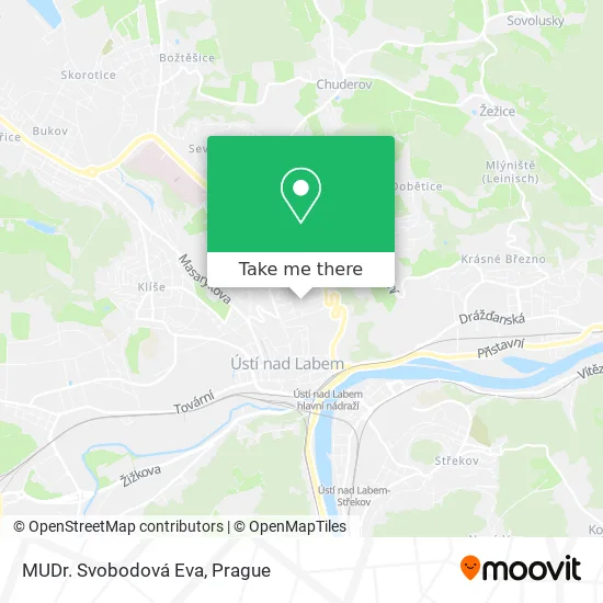 Карта MUDr. Svobodová Eva