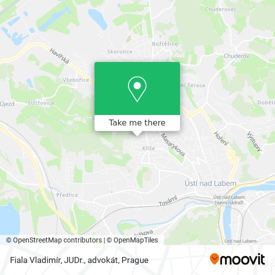 Fiala Vladimír, JUDr., advokát map