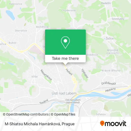 Карта M-Shiatsu Michala Havránková