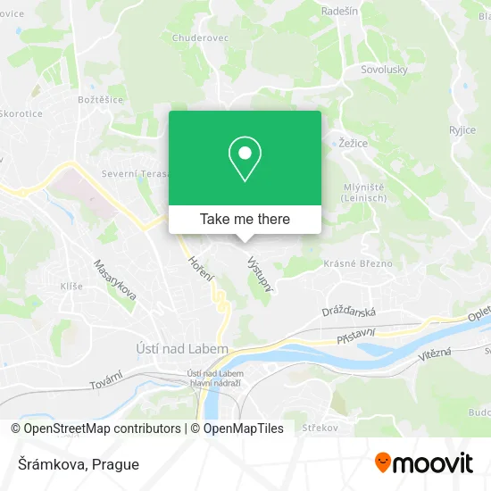Карта Šrámkova
