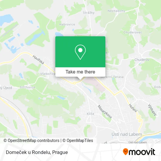 Карта Domeček u Rondelu